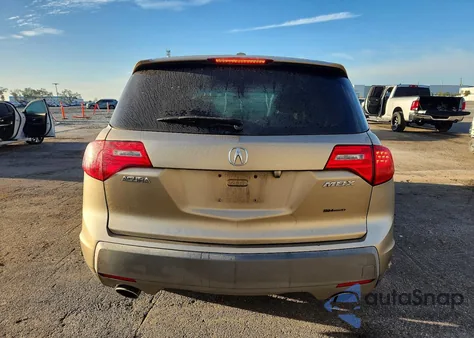 2007 Acura Mdx Technology from USA, damaged, VIN 2HNYD28377H536624